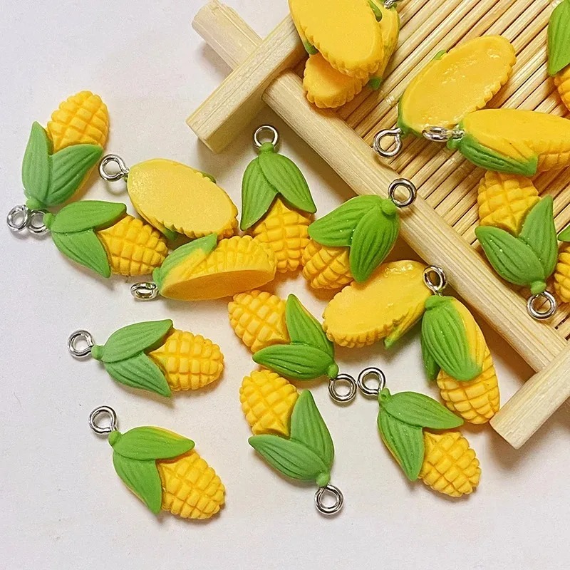 Resin Crafts Diy - 20 قطعة من الحليات الراتنجية المضحكة