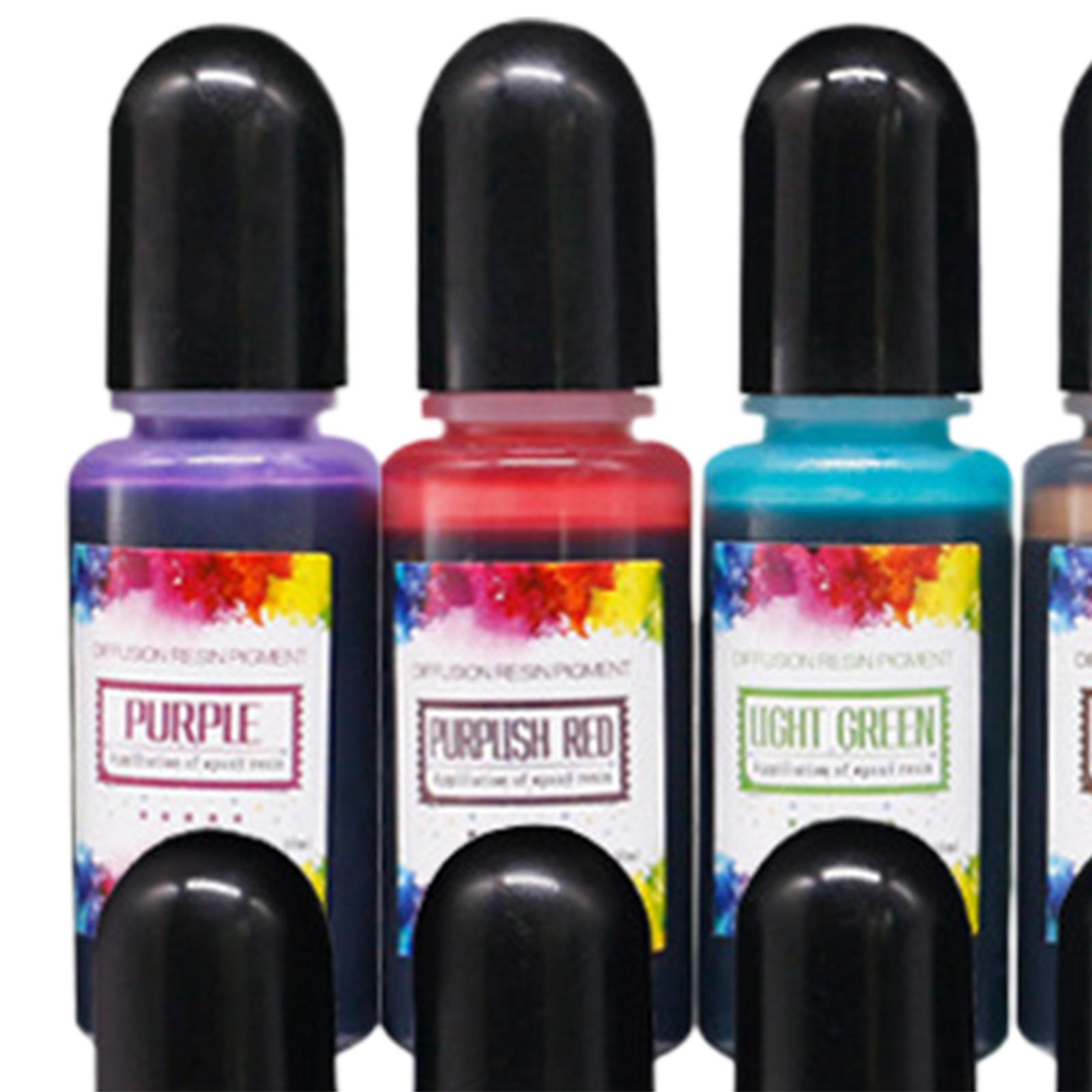 Resin Dye Alcohol - 24 قطعة من أحبار الكحول، صبغة