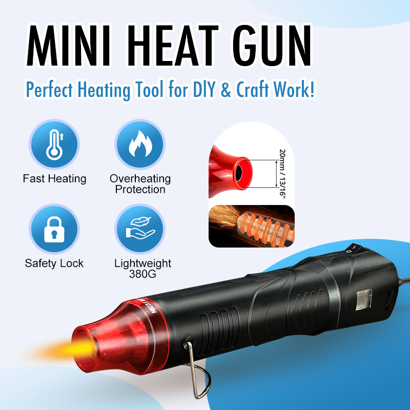 Heat Gun Small - 220 فولت مسدس هواء ساخن لحام