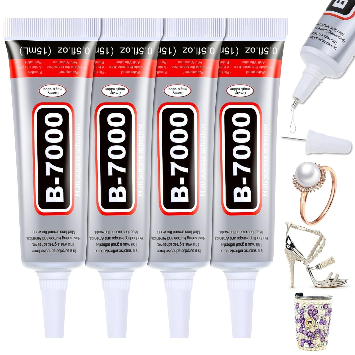 Crafting Resin - 1-10 قطع لاصق سائل فائق B-7000