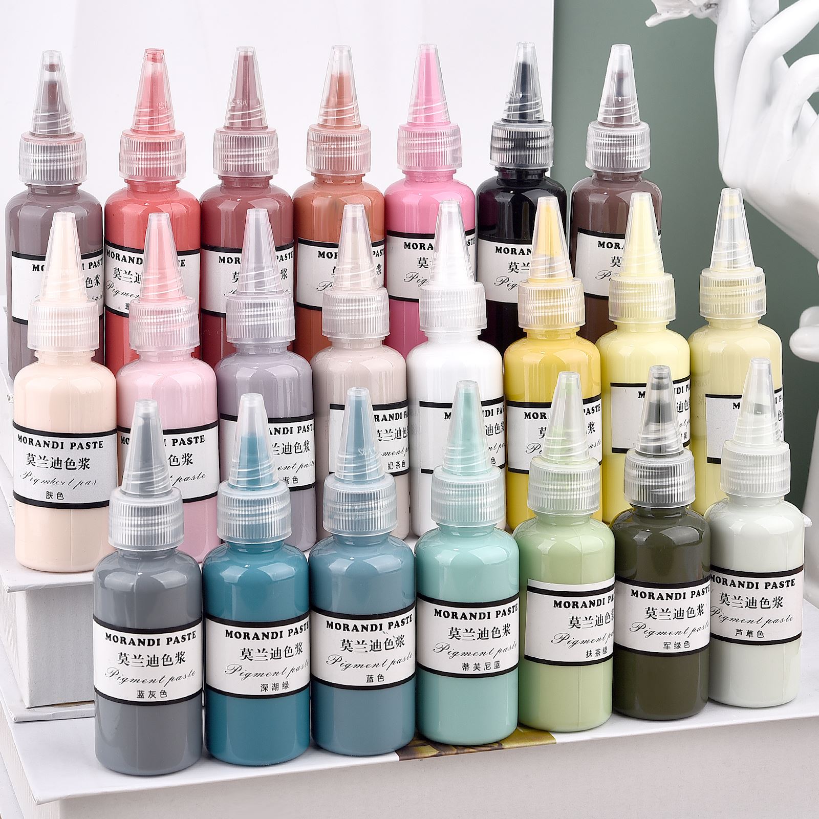 Resin Dye Alcohol - Morandi ألوان السائل الراتنج أصباغ راتنجات