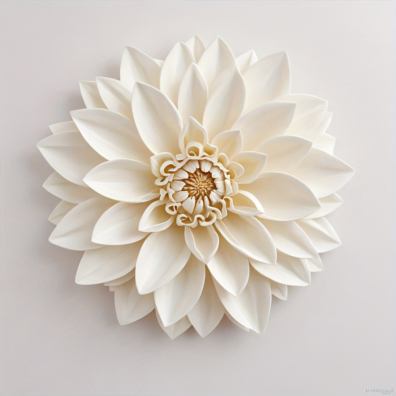 Resin Craft Ideas - قالب سيليكون لزهرة اللوتس، لصناعة الراتنج