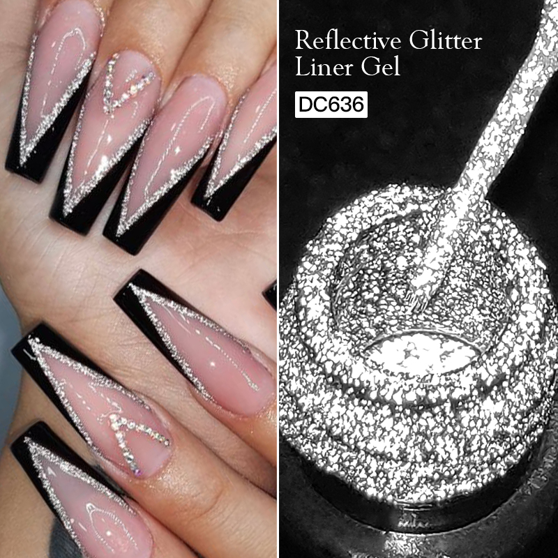 Resin Glitter Pack - مجموعة طلاء أظافر جل لامع عاكس
