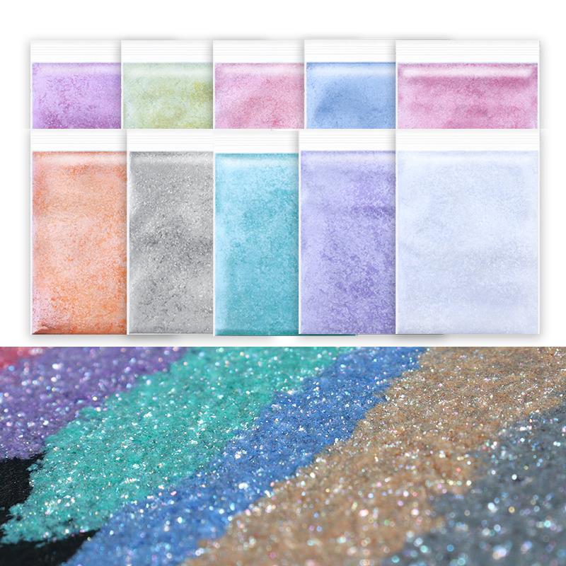 Resin Pigment Set - تلوين صبغة مسحوق الميكا المتلألئة ،