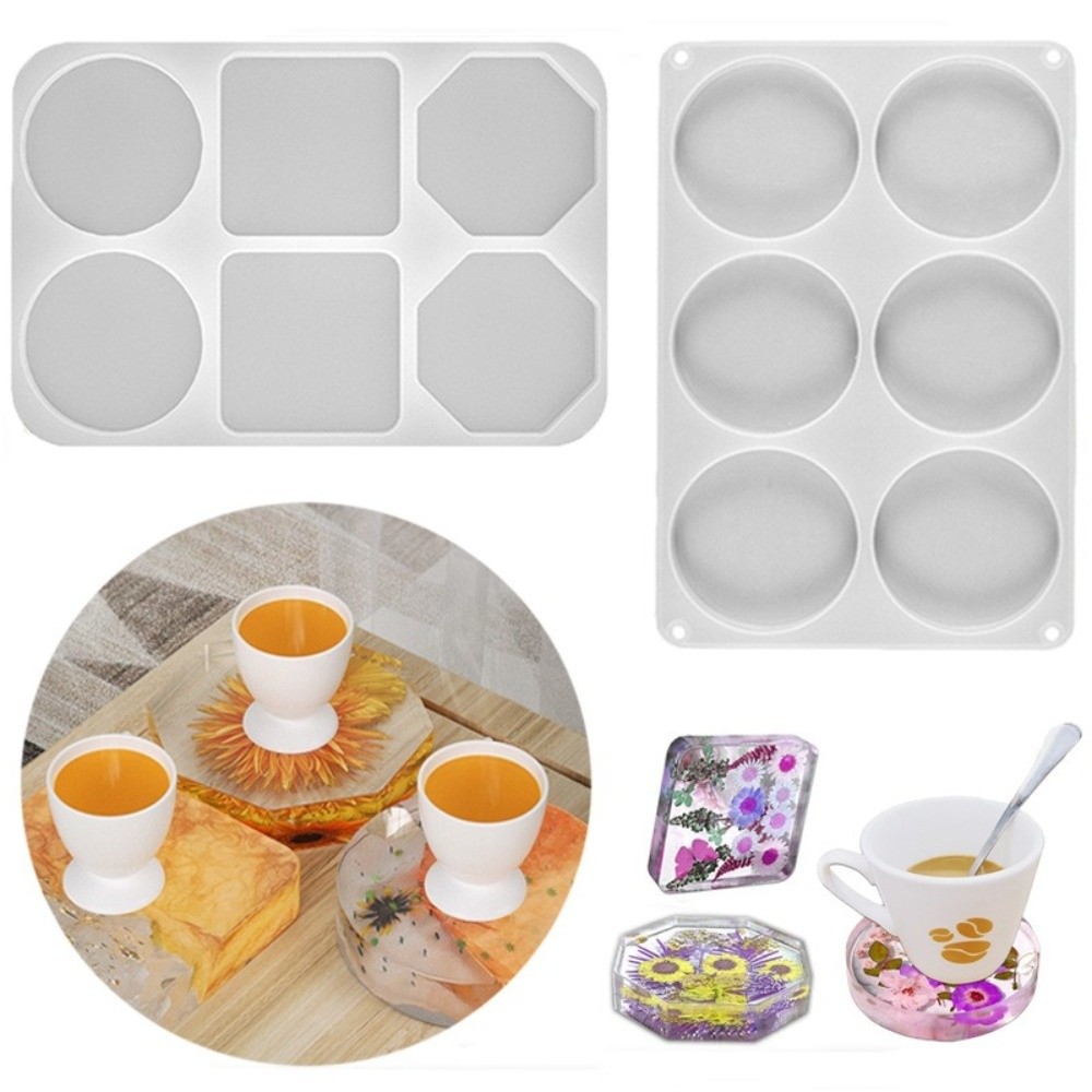 Resin Craft For Beginners - قوالب سيليكون سهلة الاستخدام لصنع حاملات