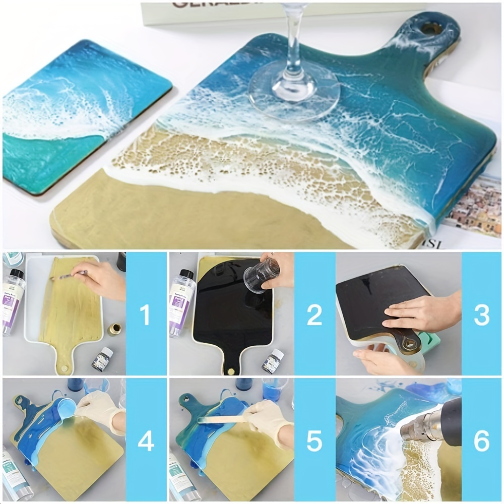 Geode Mold Silicone - قالب صب سيليكون لراتنج الإيبوكسي، قالب