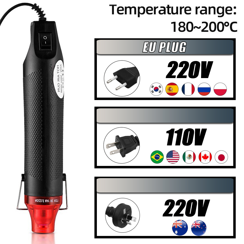 Heat Gun Small - 300 واط مسدس هواء ساخن سخان