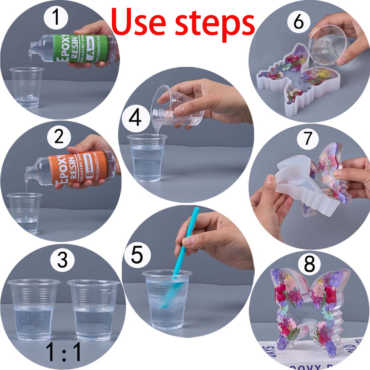 1:1 نسبة الايبوكسي الراتنج عدة - مراجعة Resin Jewelry Kit وسعره