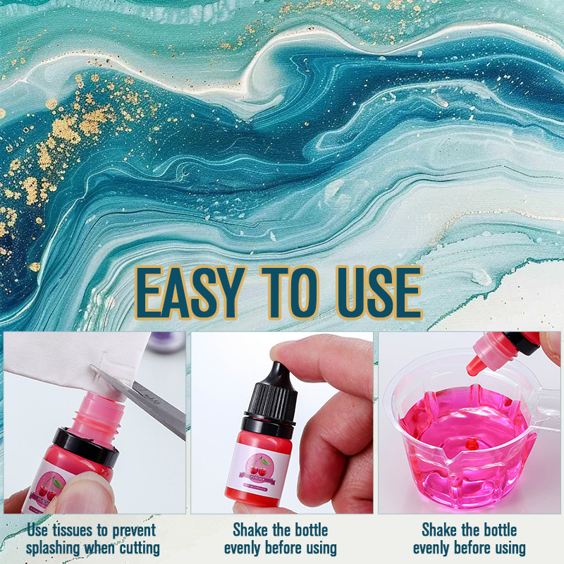 صبغة ألوان راتنجات الايبوكسي 2 - مراجعة Epoxy Uv Resin Kit وسعره