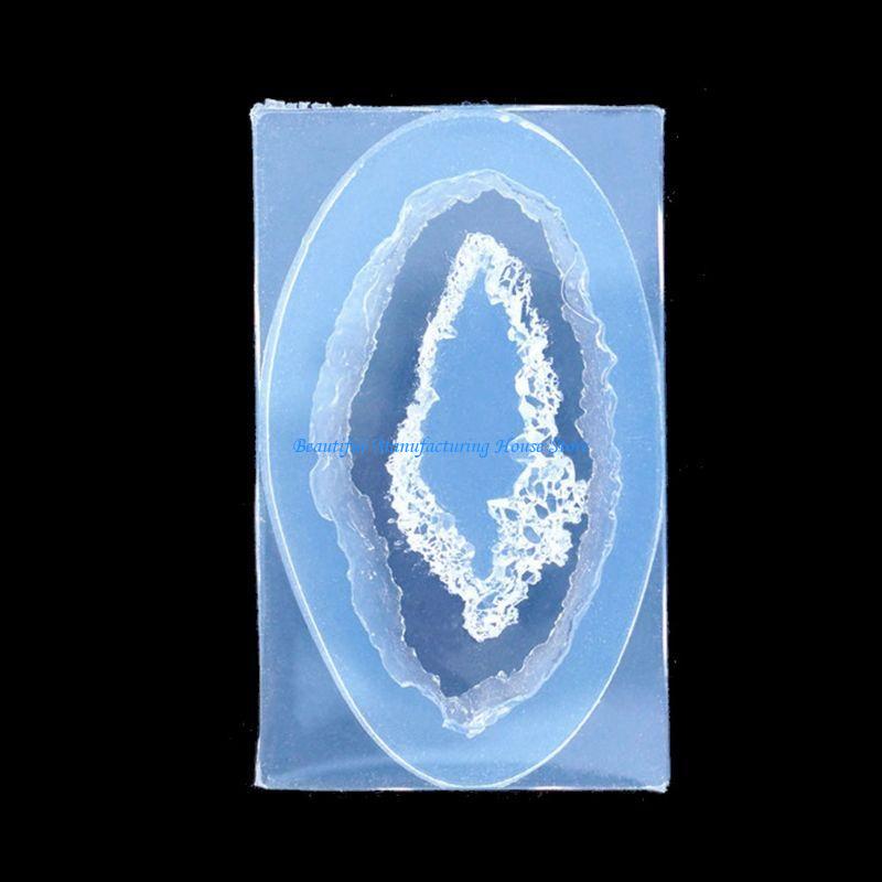 E56A قالب كتلة الصخور الكوارتز - مراجعة Geode Mold Silicone وسعره