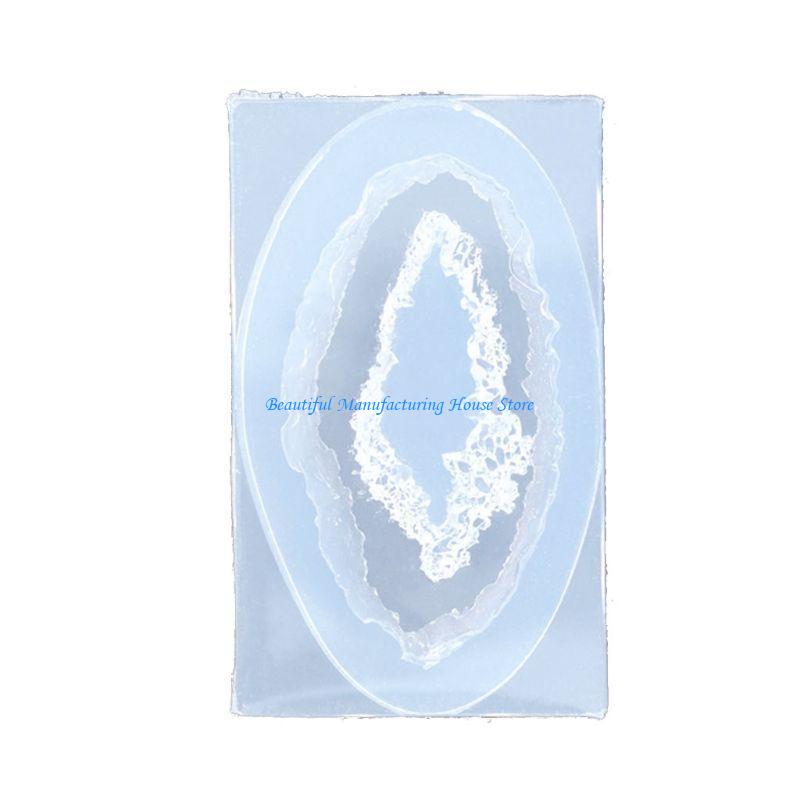 E56A قالب كتلة الصخور الكوارتز - مراجعة Geode Mold Silicone وسعره