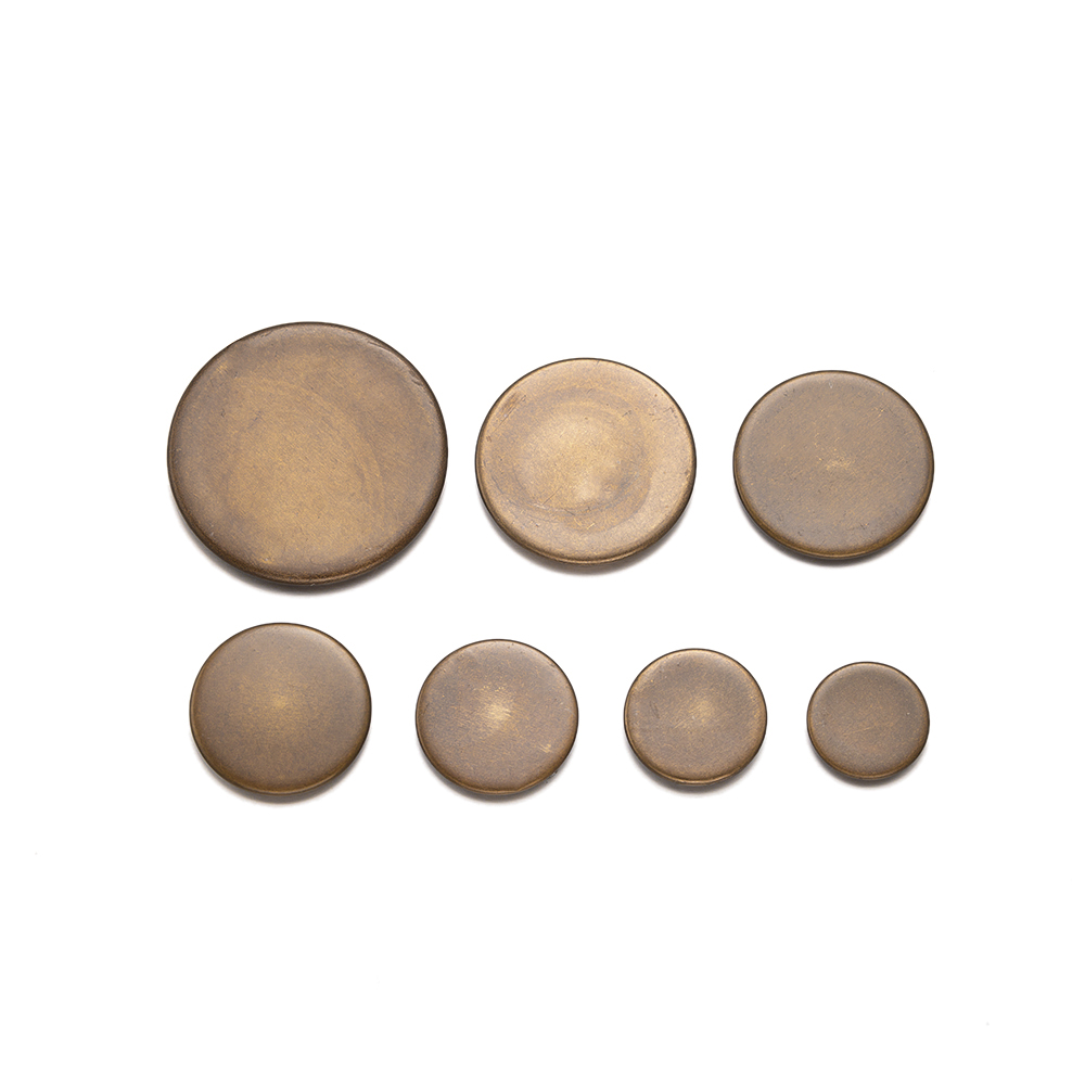 صواني مستديرة مسطحة برونزية عت - مراجعة Bezels Set Pendant وسعره