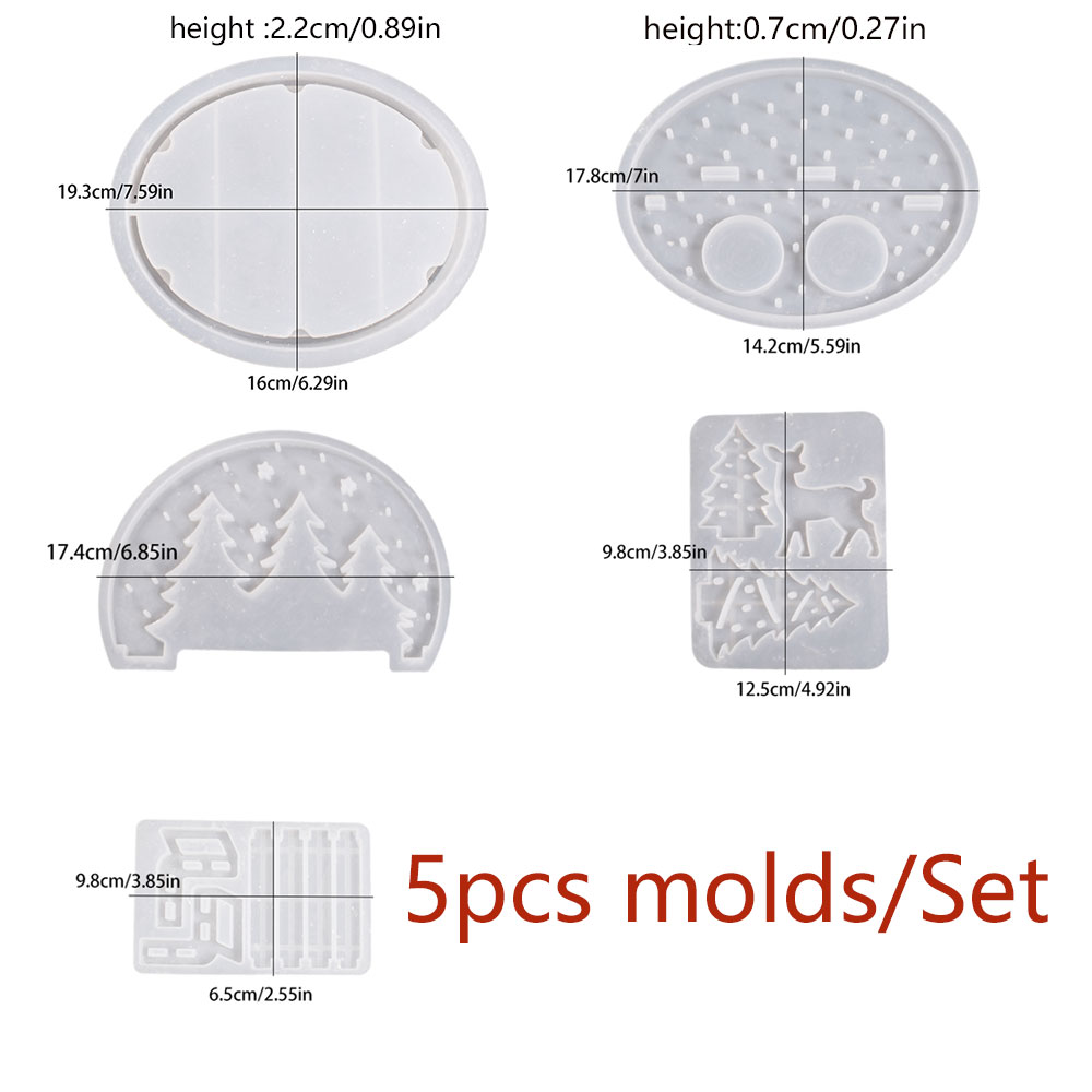 قوالب سيليكون لحامل شموع الإضا - مراجعة Silicone Mold Tray وسعره