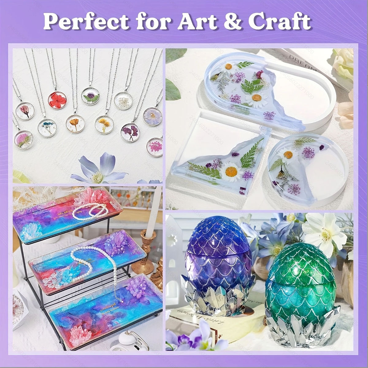 مجموعة راتينج الصب الشفاف الكر - مراجعة Resin Jewelry Kit وسعره