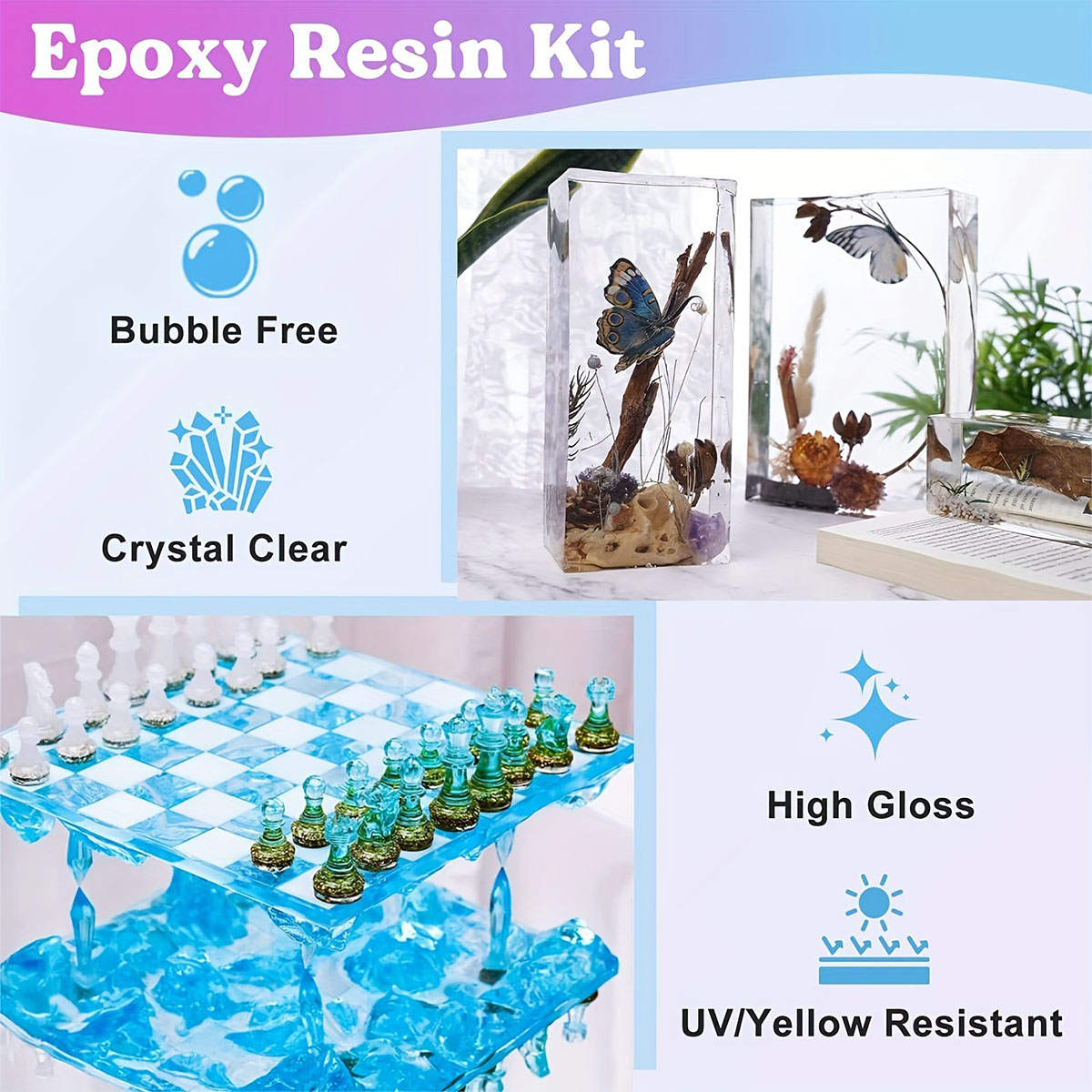 مجموعة راتينج الصب الشفاف الكر - مراجعة Resin Jewelry Kit وسعره