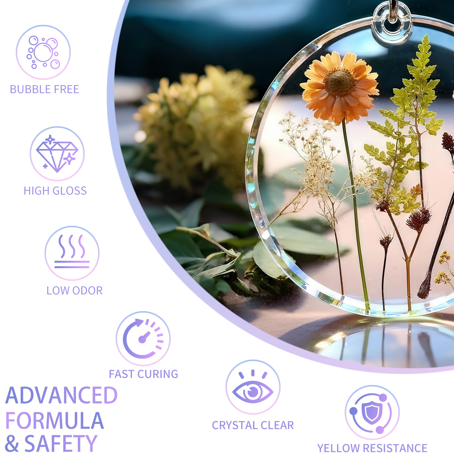 200 جرام من راتنج الأشعة فوق ا - مراجعة Epoxy Uv Resin Kit وسعره