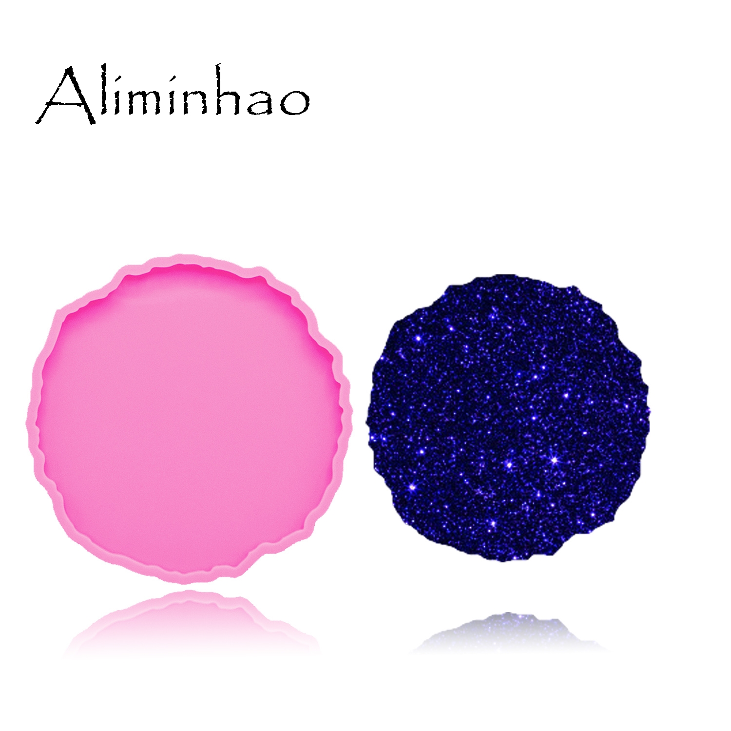 قوالب سيليكون مستديرة DY0278 ، - مراجعة Geode Mold Silicone وسعره
