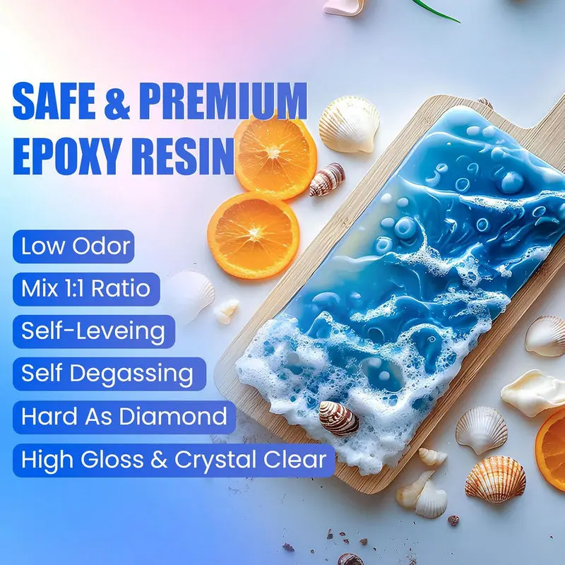 طقم راتنج إيبوكسي سهل الخلط، ر - مراجعة Epoxy Uv Resin Kit وسعره