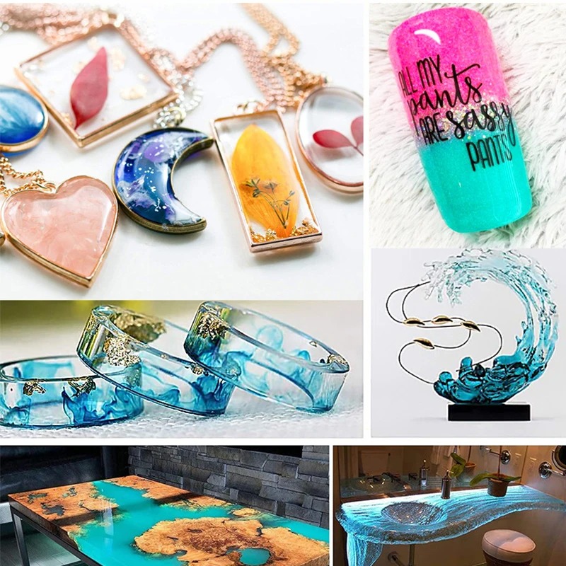 30 ألوان 5 مللي الايبوكسي الرا - مراجعة Epoxy Uv Resin Kit وسعره
