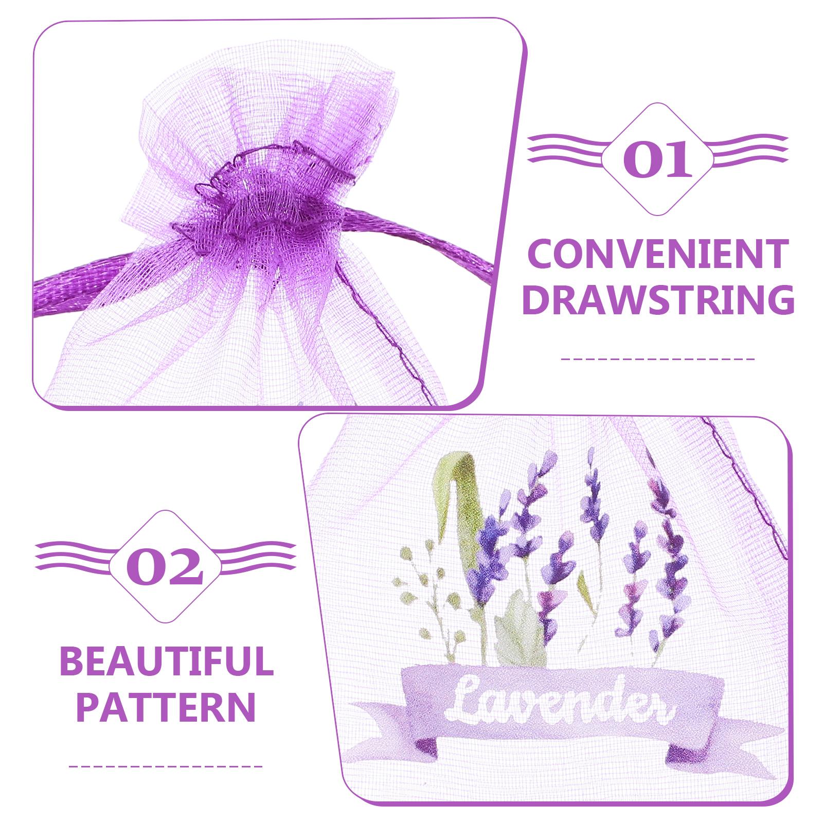 20 قطعة أكياس الخزامى الفارغة  - مراجعة Dried Flower Bulk وسعره