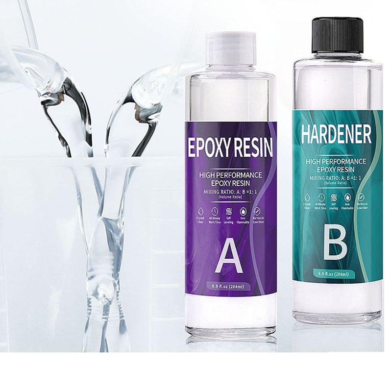1:1 AB الراتنج الايبوكسي كريست - مراجعة Epoxy Uv Resin Kit وسعره