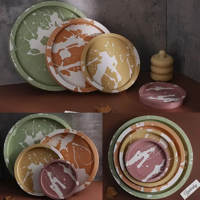 قالب صينية تقديم دائرية كبيرة  - مراجعة Serving Tray Mold وسعره