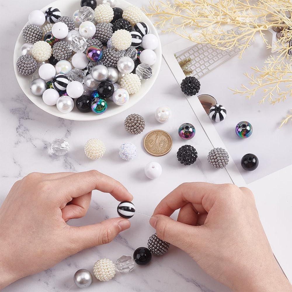 106 قطعة الخرز مكتنزة 12 أنماط - مراجعة Crafting Resin وسعره