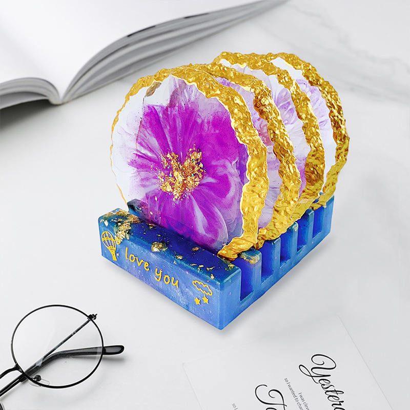 DM413 Drusy كوستر الراتنج قالب - مراجعة Resin Craft Ideas وسعره