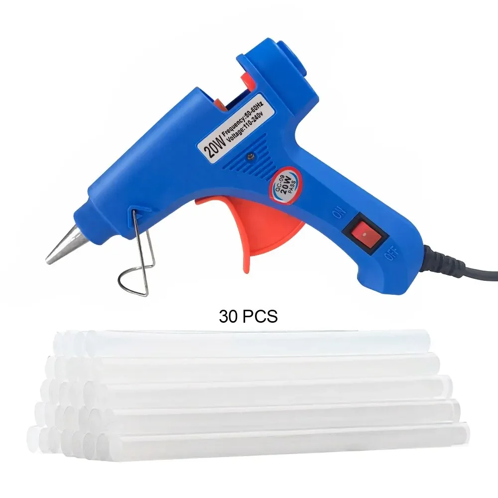 20 واط صمغ يسيح بالحرارة بندقي - مراجعة Heat Gun Small وسعره