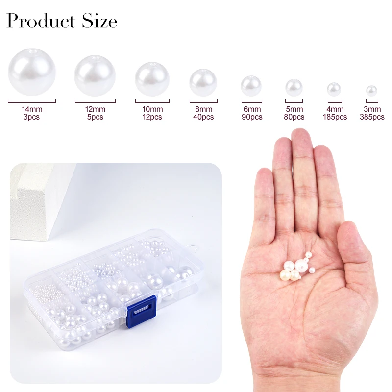 800 قطعة الاصطناعي فو اللؤلؤ ا - مراجعة Crafting Resin وسعره