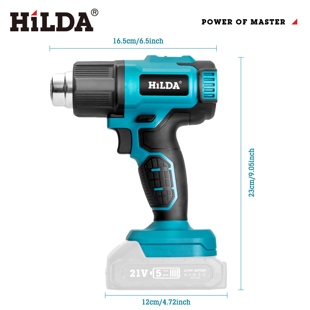 مسدس هواء ساخن محمول من هيلدا  - مراجعة Heat Gun Small وسعره