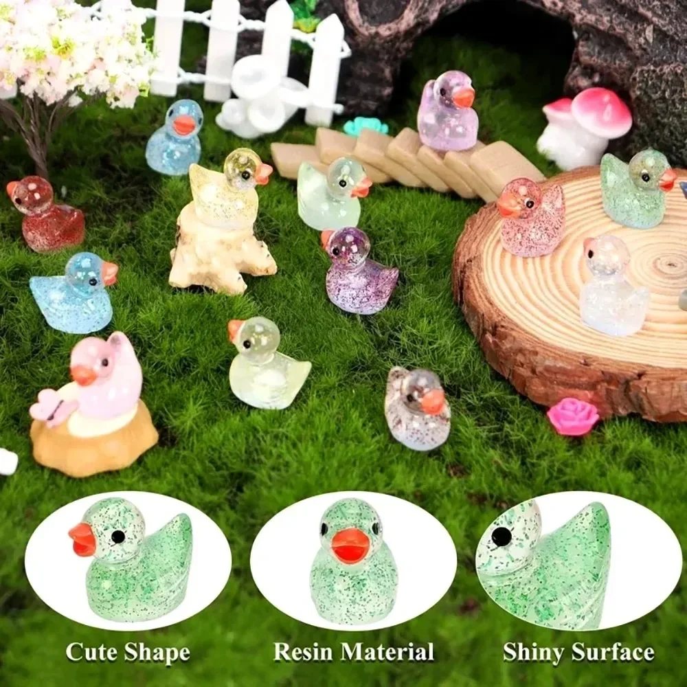 زينة صغيرة لطيفة على شكل بطة ص - مراجعة Resin Craft Material وسعره