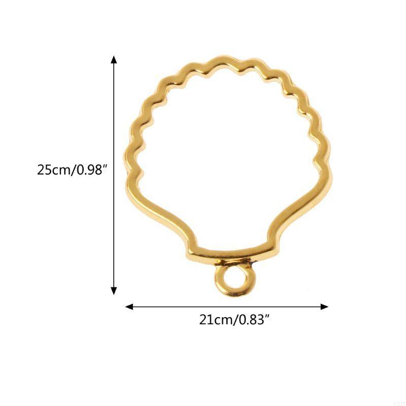 5 قطع لإطار فارغ مجوف ومفتوح ا - مراجعة Bezels Set Pendant وسعره