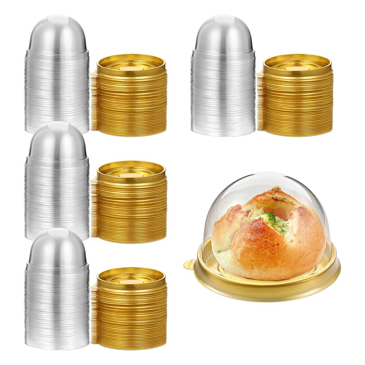 قباب فحم جديدة مع أغطية 200 قط - مراجعة Dome Mold Clear وسعره