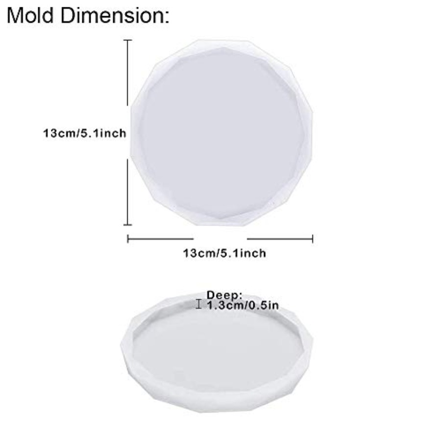 4 قوالب سيليكون لصنع حاملات ال - مراجعة Geode Mold Silicone وسعره