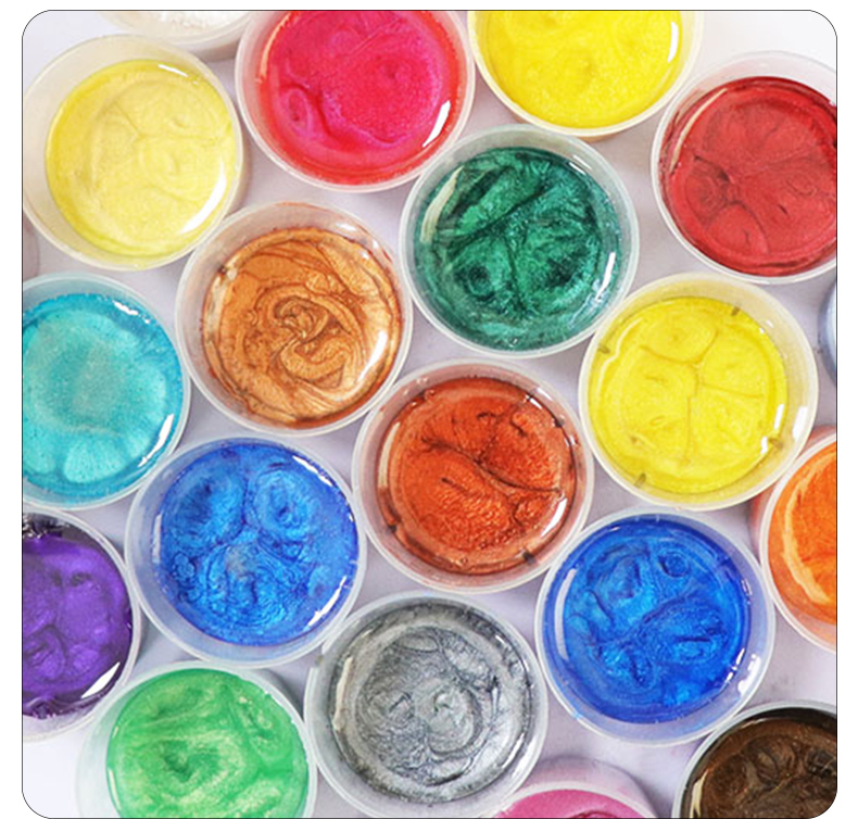 10 مللي مسحوق اللؤلؤ الايبوكسي - مراجعة Resin Pigment Set وسعره