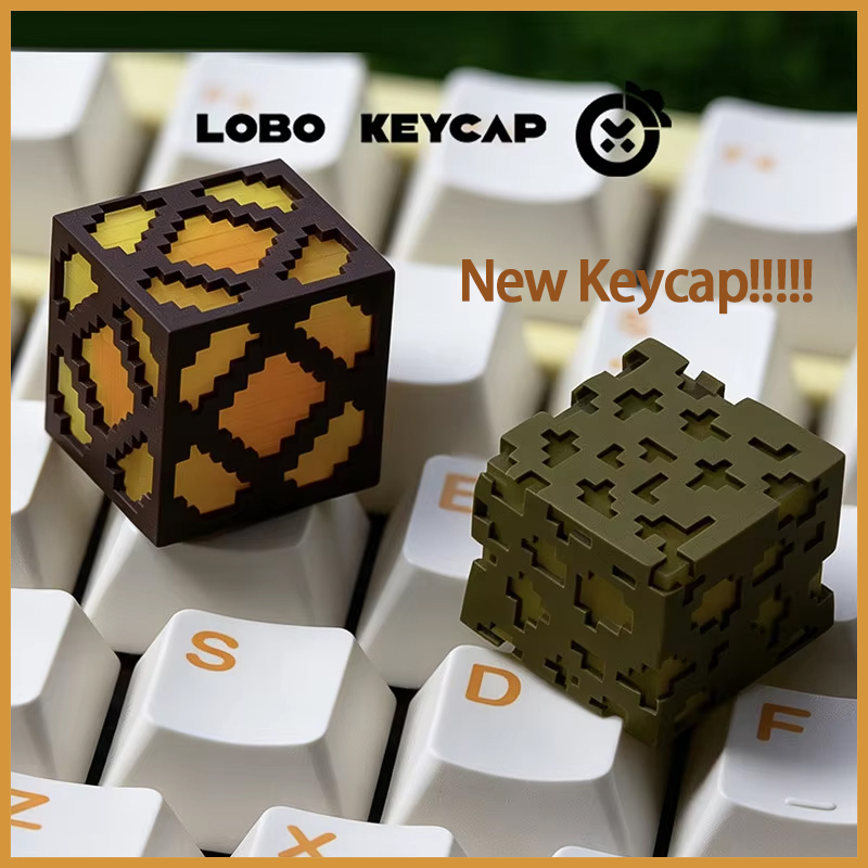 أغطية مفاتيح شفافة بتصميم كرتو - مراجعة Resin Crafting Minecraft وسعره