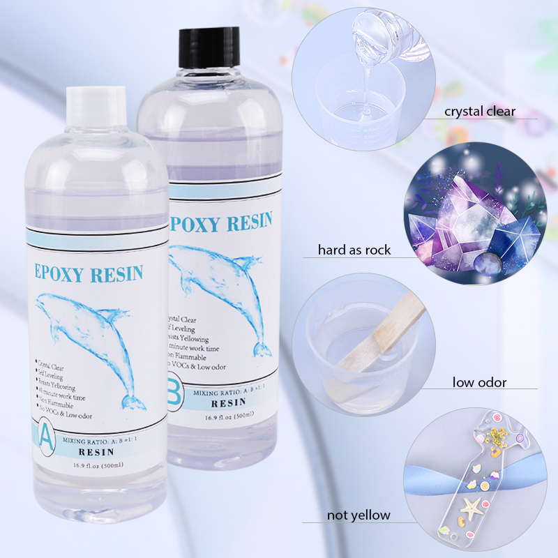 1:1 واضح راتنجات الايبوكسي كري - مراجعة Epoxy Uv Resin Kit وسعره