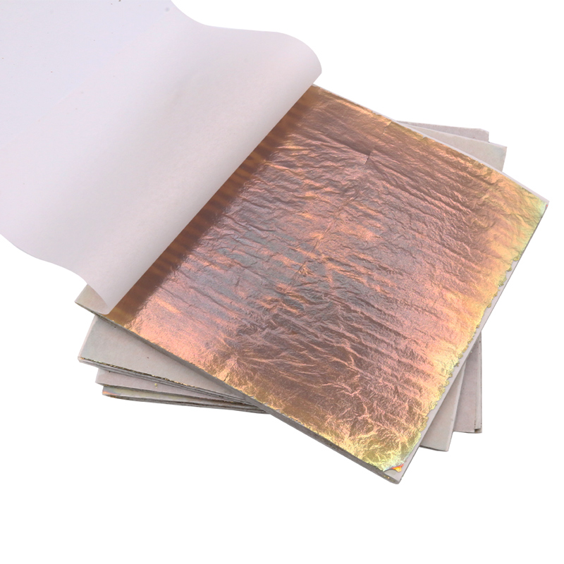 14x14 سنتيمتر الملونة تقليد ور - مراجعة Gold Foil Flakes وسعره