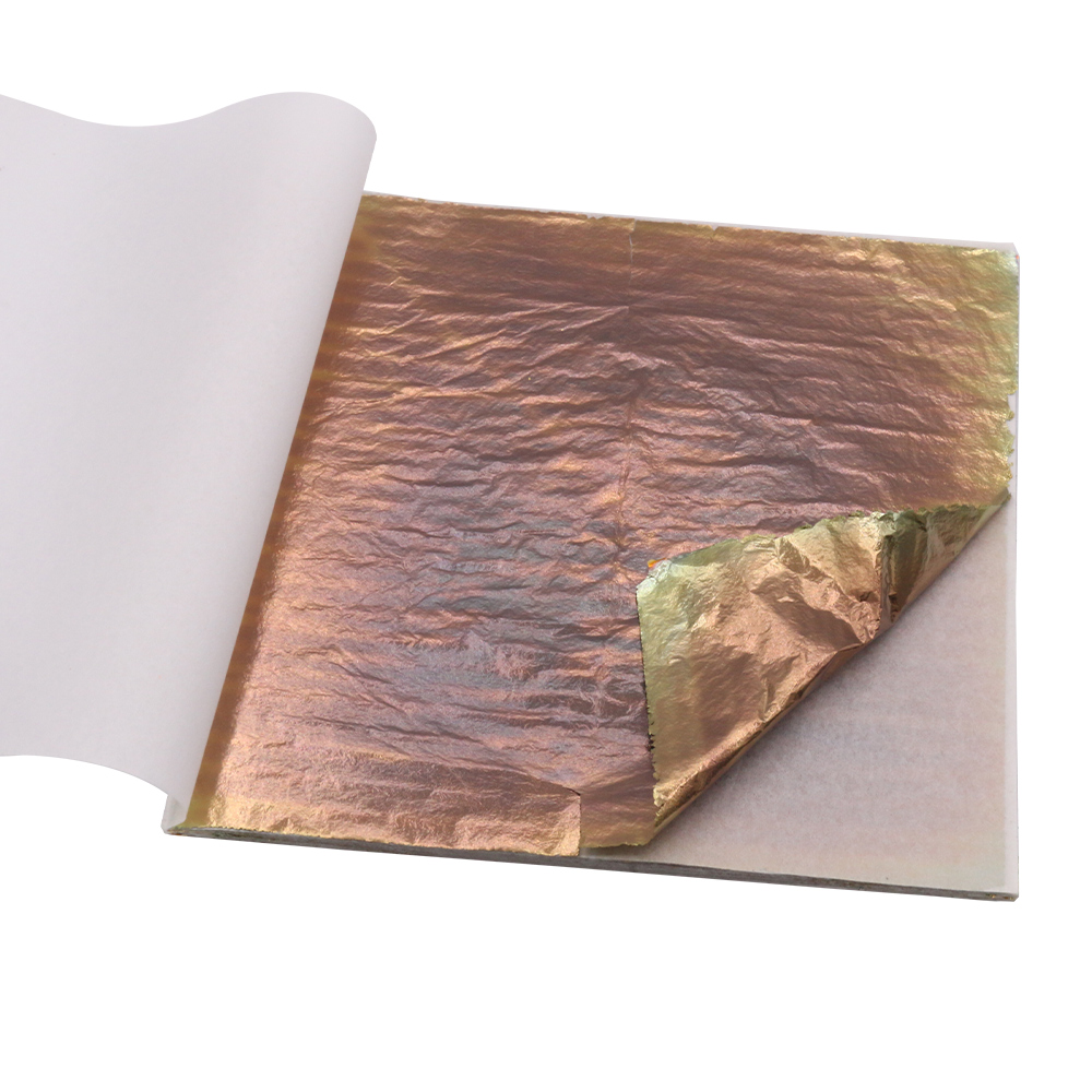 14x14 سنتيمتر الملونة تقليد ور - مراجعة Gold Foil Flakes وسعره