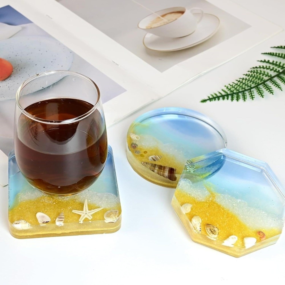 قوالب سيليكون سهلة الاستخدام ل - مراجعة Resin Craft For Beginners وسعره