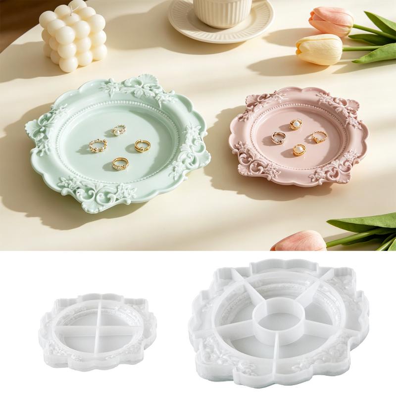 قالب سيليكون بتصميم باروكي عتي - مراجعة Silicone Mold Tray وسعره