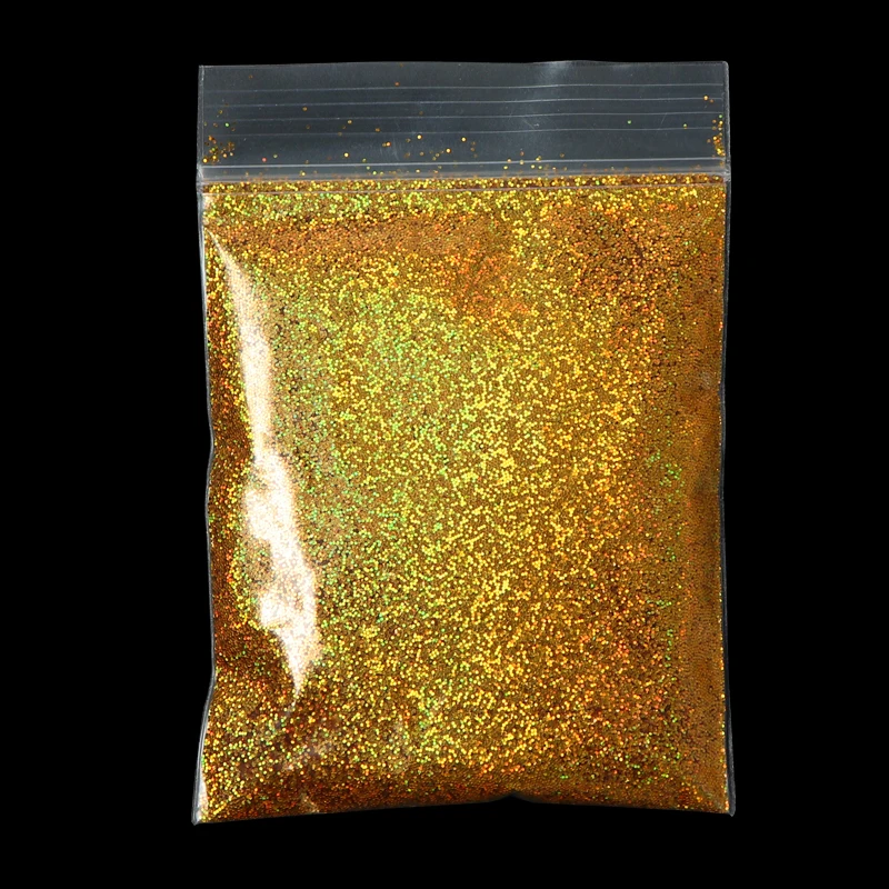 10 جرام الثلاثية الأبعاد بريق  - مراجعة Gold Foil Flakes وسعره