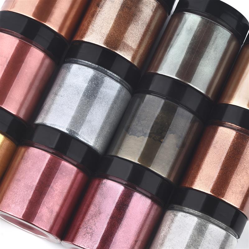 صبغة صبغة معدنية لصنع المجوهرا - مراجعة Resin Pigment Set وسعره