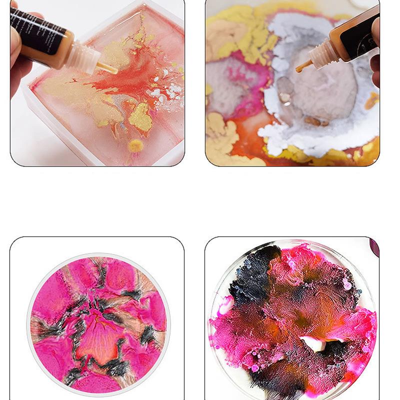10 مللي الايبوكسي الراتنج الصب - مراجعة Resin Dye Alcohol وسعره