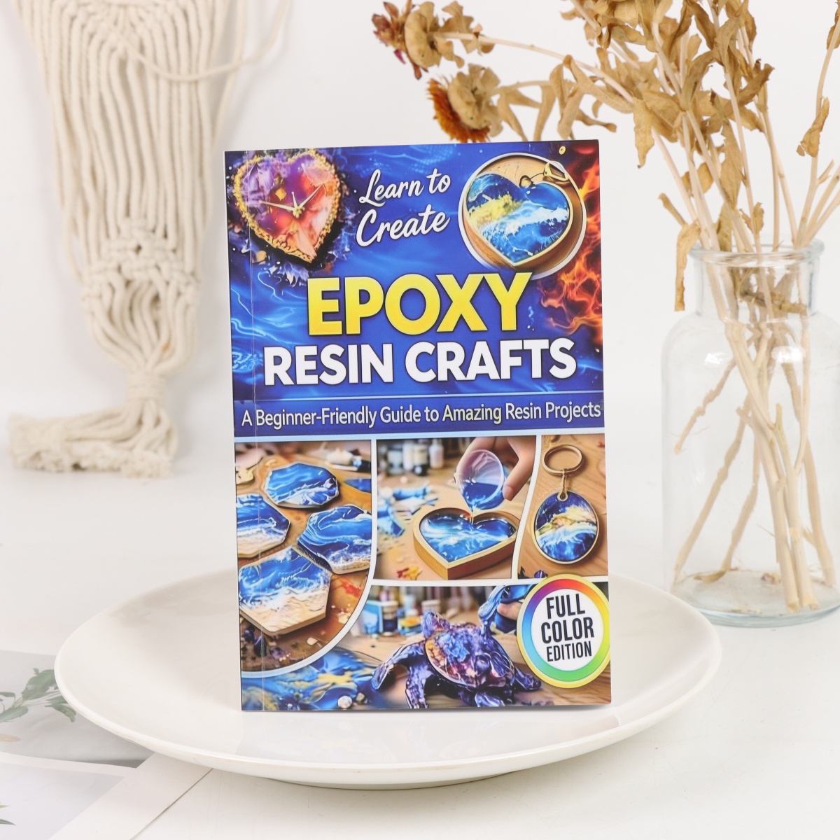 حرف يدوية من الإيبوكسي للمبتدئ - مراجعة Resin Craft For Beginners وسعره