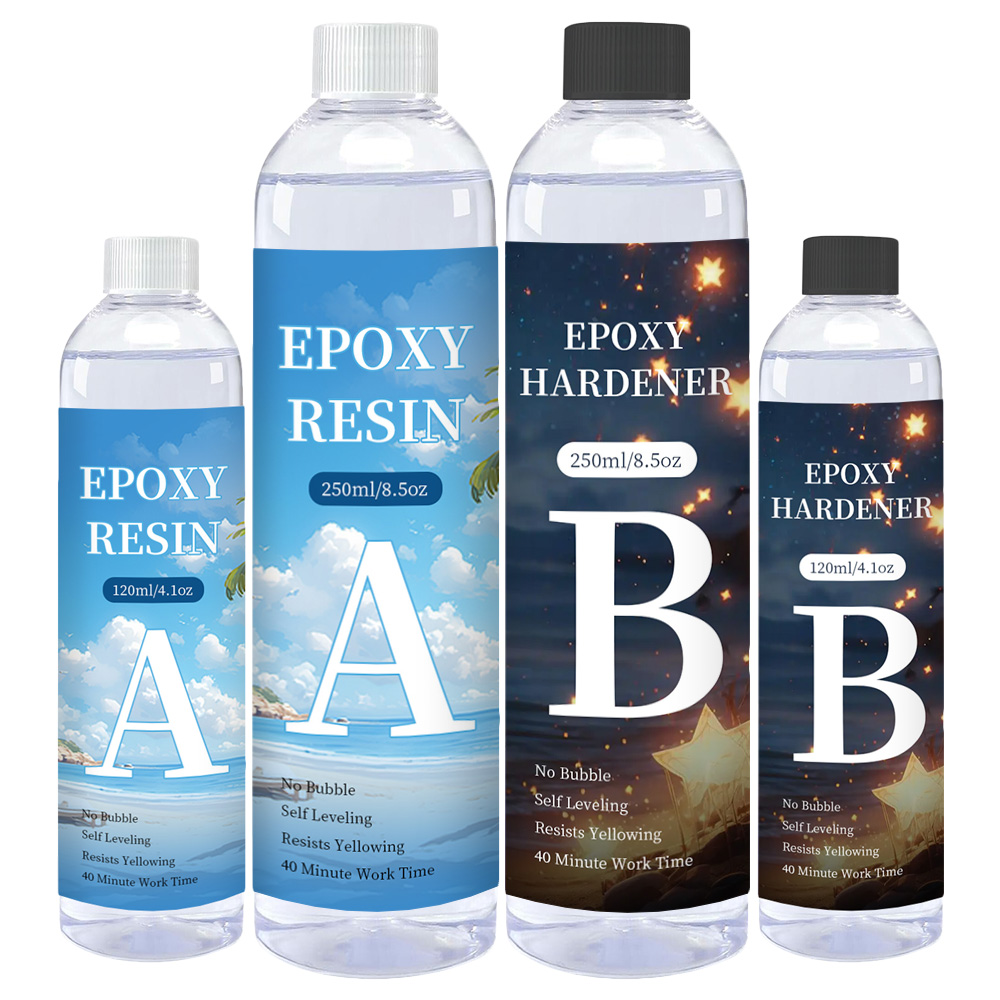 1:1 نسبة عالية الشفافية راتنجا - مراجعة Epoxy Uv Resin Kit وسعره