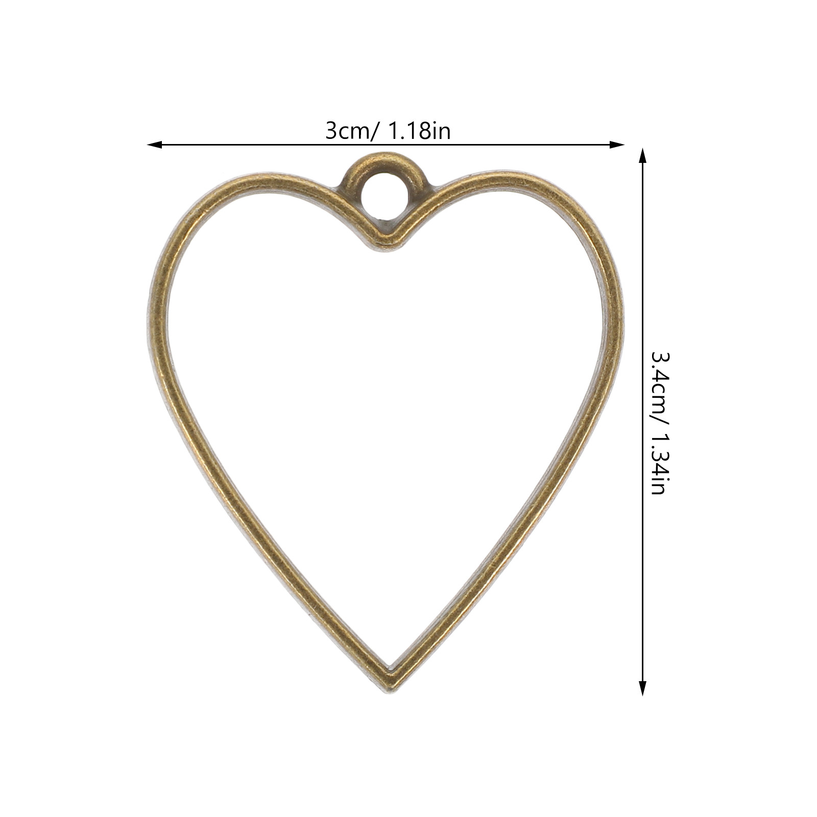 50 قطعة من إطارات المجوهرات ال - مراجعة Bezels Set Pendant وسعره