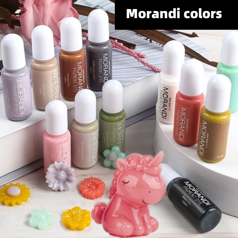 24 ألوان Morandi صبغة ألوان غي - مراجعة Resin Dye Alcohol وسعره