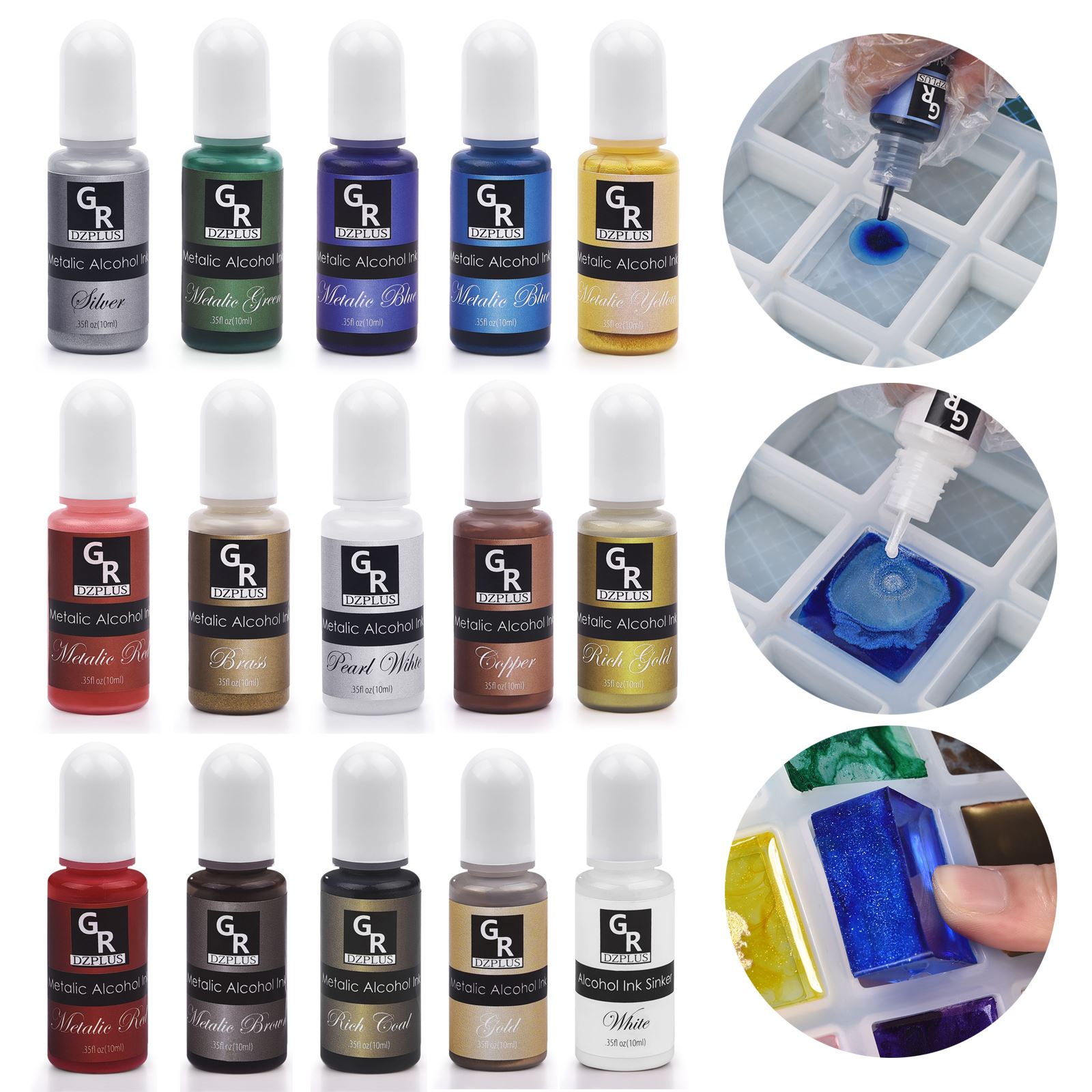 1 مجموعة الراتنج الصباغ عدة ال - مراجعة Resin Dye Alcohol وسعره